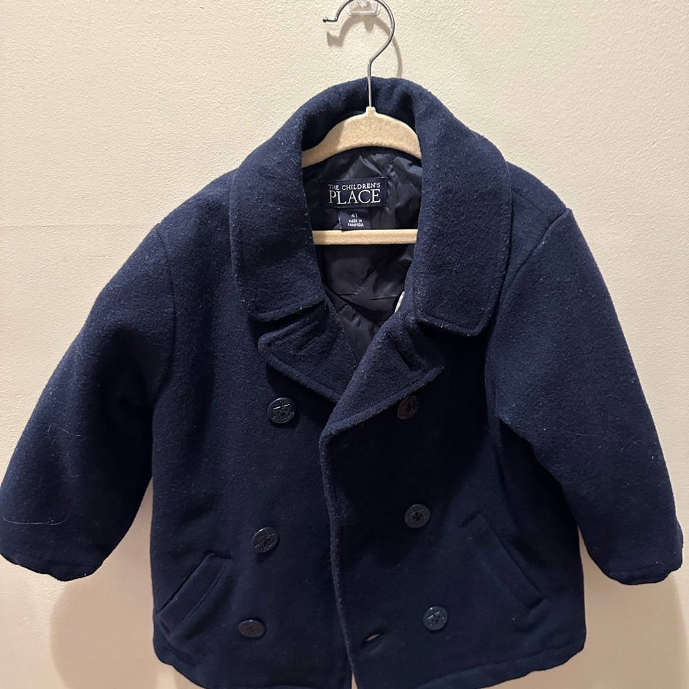 The Children's Place Dark Blue Peacoat for Kids